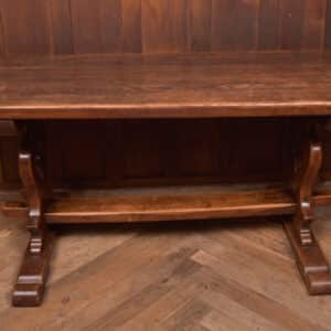 Edwardian Oak Refectory Table SAI2585 Antique Tables