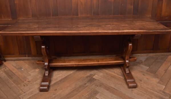 Edwardian Oak Refectory Table SAI2585