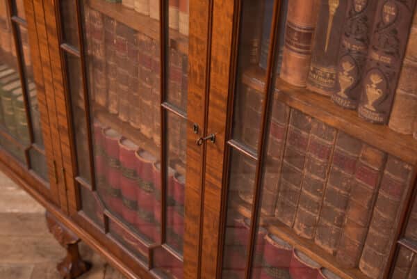 Edwardian Mahogany Bookcase SAI2594 - Image 5