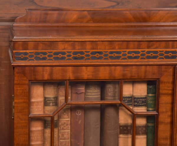 Edwardian Mahogany Bookcase SAI2594 Antique Bookcases 10