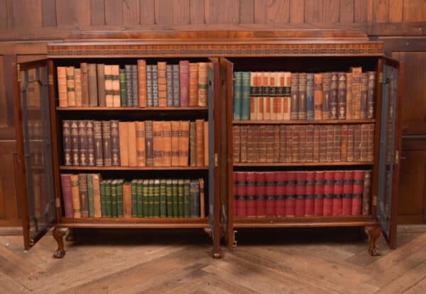 Edwardian Mahogany Bookcase SAI2594 Antique Bookcases 14