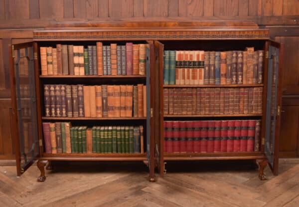 Edwardian Mahogany Bookcase SAI2594 - Image 12