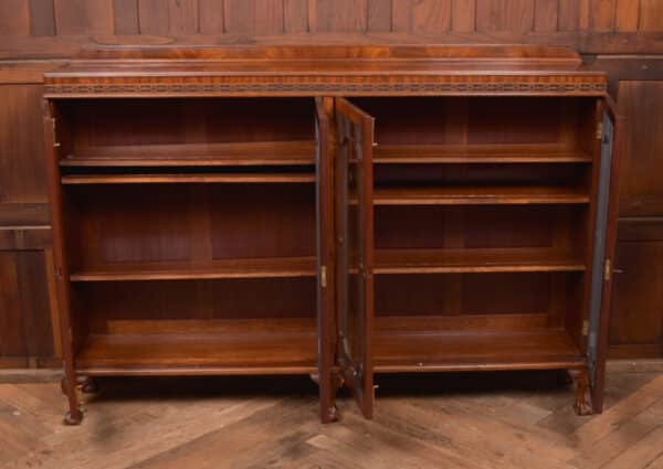 Edwardian Mahogany Bookcase SAI2594 Antique Bookcases 15