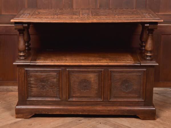 Edwardian Monk Bench SAI2596 - Image 5