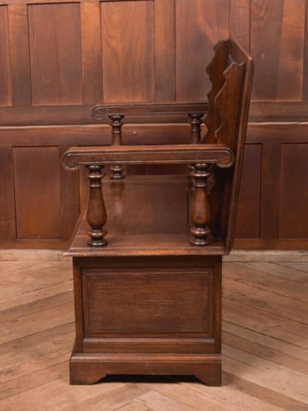 Edwardian Monk Bench SAI2596 - Image 9
