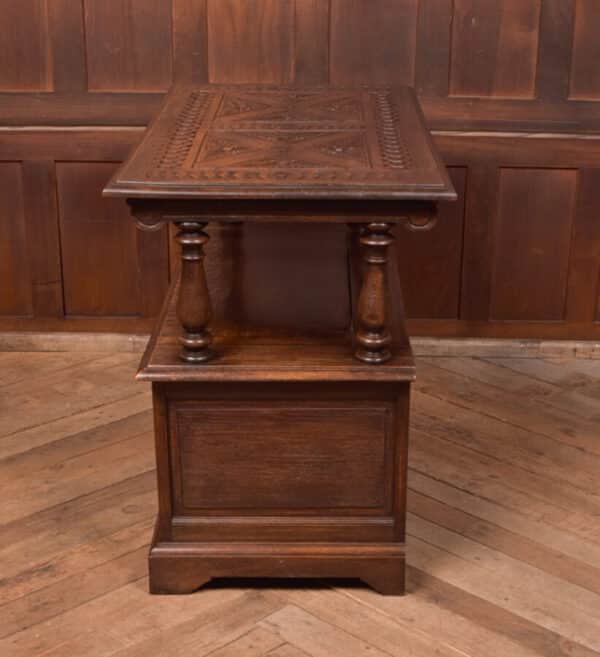 Edwardian Monk Bench SAI2596 - Image 10