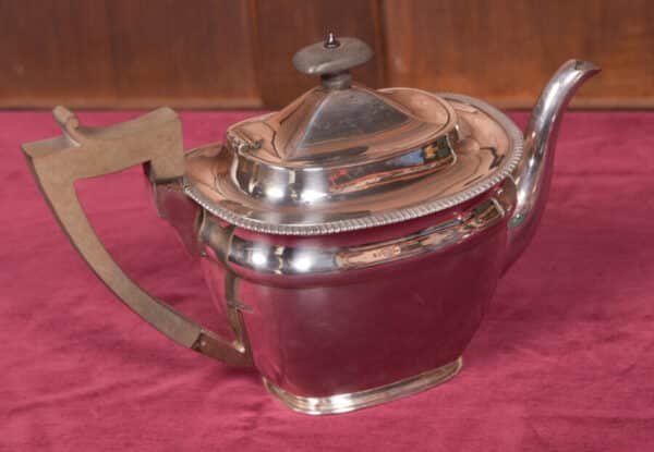 3 Pcs Silver Tea Set SAI2605 - Image 12