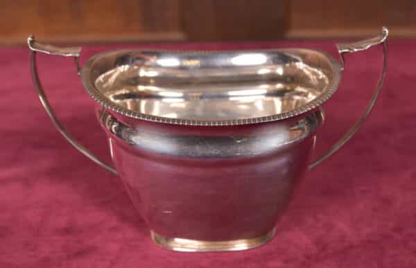 3 Pcs Silver Tea Set SAI2605 - Image 9