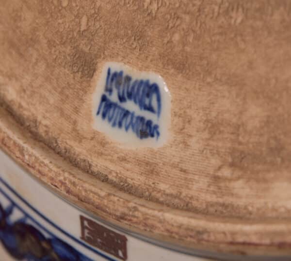 Blue and White Charger / Plate SAI2603 - Image 8