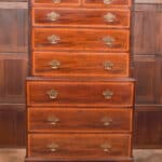 Georgian Secretaire Chest On Chest SAI2613 Antique Draws