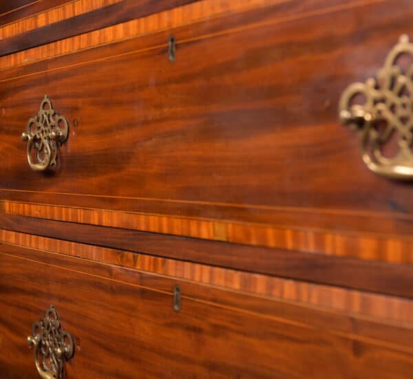 Georgian Secretaire Chest On Chest SAI2613 - Image 3