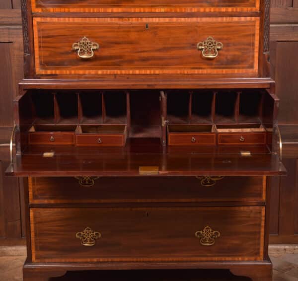 Georgian Secretaire Chest On Chest SAI2613 Antique Draws 8