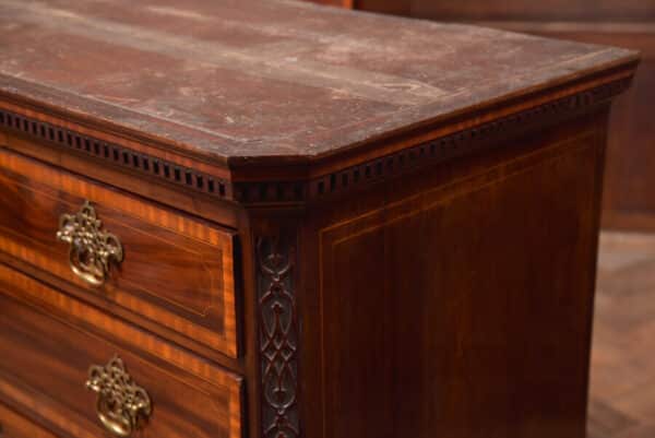 Georgian Secretaire Chest On Chest SAI2613 - Image 19
