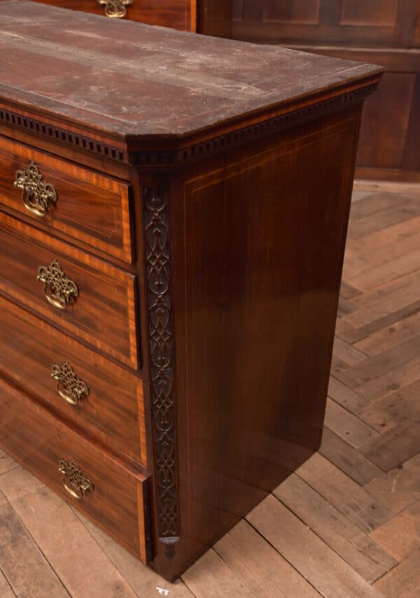 Georgian Secretaire Chest On Chest SAI2613 - Image 20