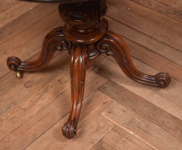 Victorian Marquetry Centre Table SAI2612 - Image 7