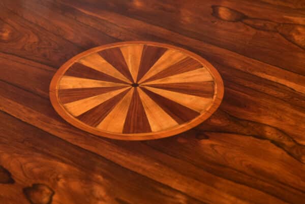 Victorian Marquetry Centre Table SAI2612 - Image 10