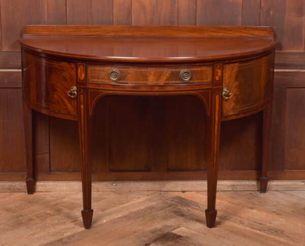 Mahogany Demi Lune Side Table SAI2619 Antique Furniture 3