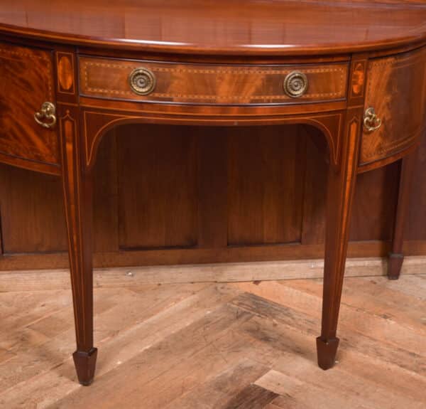 Mahogany Demi Lune Side Table SAI2619 Antique Furniture 5