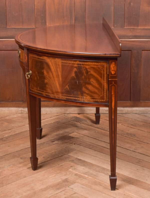Mahogany Demi Lune Side Table SAI2619 Antique Furniture 14