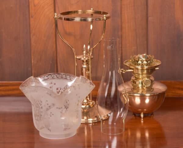 James Gray & Son Of Edinburgh Brass Oil / Paraffin Lamp SAI2618 - Image 10