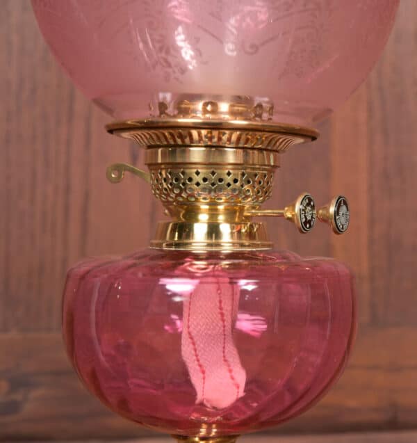 Victorian Brass Oil/ Paraffin Lamp SAI2616 - Image 7