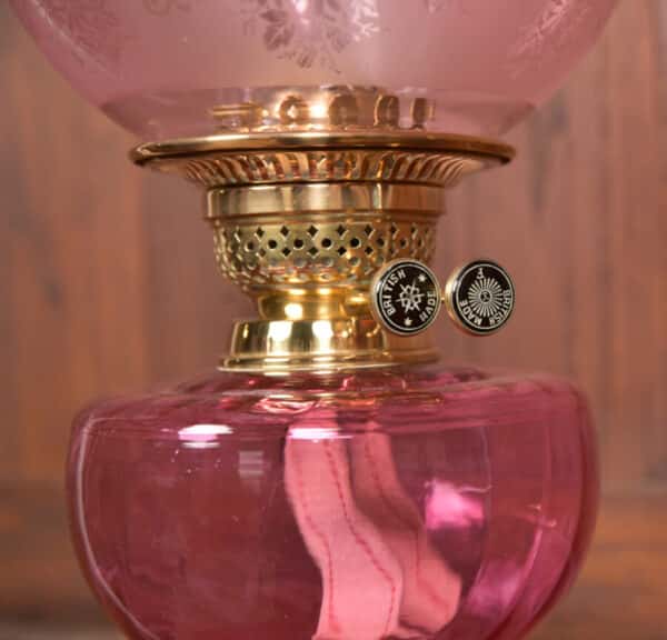 Victorian Brass Oil/ Paraffin Lamp SAI2616 - Image 6