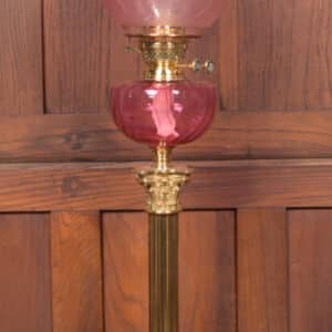 Victorian Brass Oil/ Paraffin Lamp SAI2616 Antique Lighting