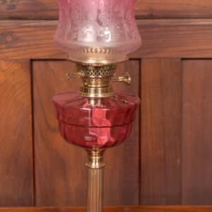 Victorian Brass Oil / Paraffin Lamp SAI2617 Antique Lighting