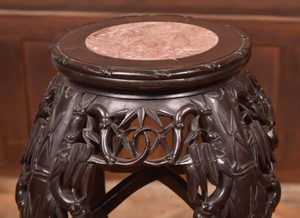 Chinese Hardwood Plant / Lamp Stand SAI2623 - Image 6