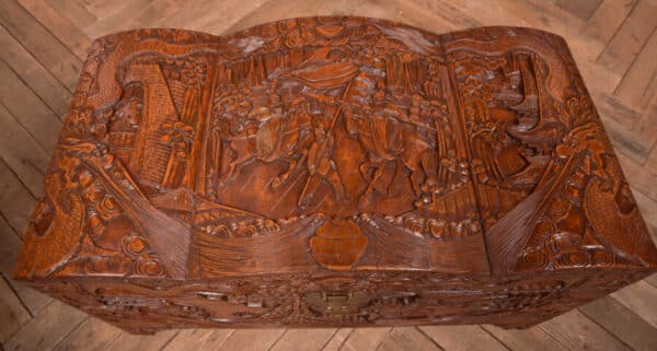 Chinese Camphor Wood Storage / Blanket Box SAI2622 Antique Chests 15