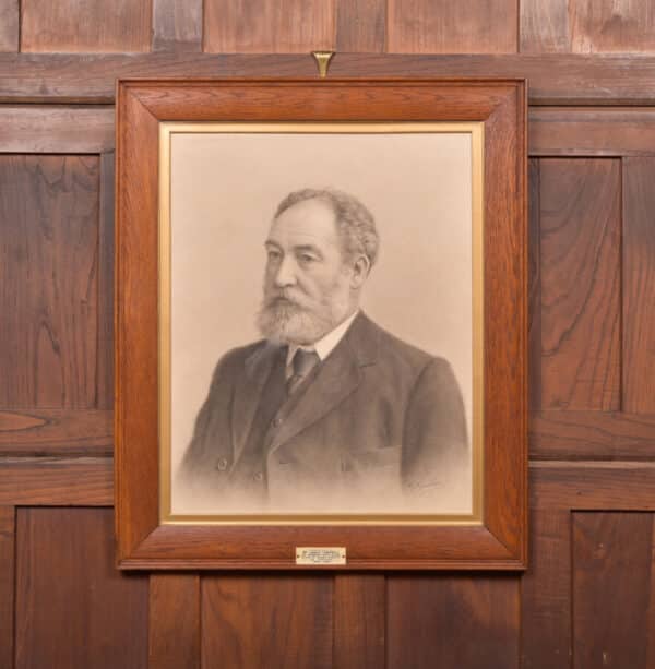 Framed Portrait Of Mr James Campbell SAI2625