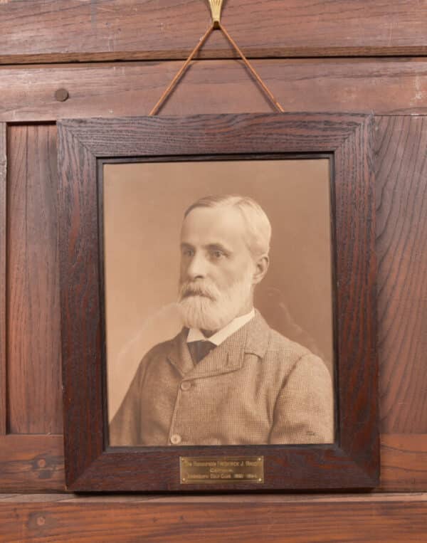 The Honourable Frederick J Bruce Framed Photograph SAI2624 Miscellaneous 3