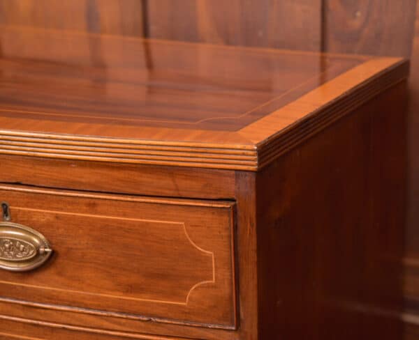 Georgian Bow Front Chest Of Drawers SAI2635 - Image 3