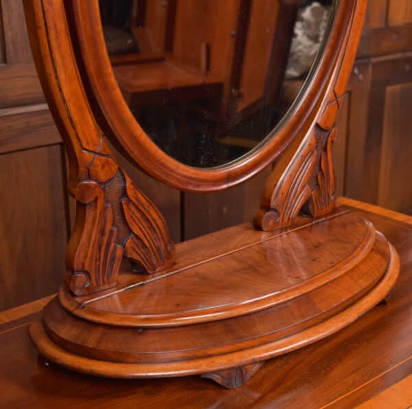 Victorian Mahogany Linen Press / Cupboard SAI2632 - Image 4