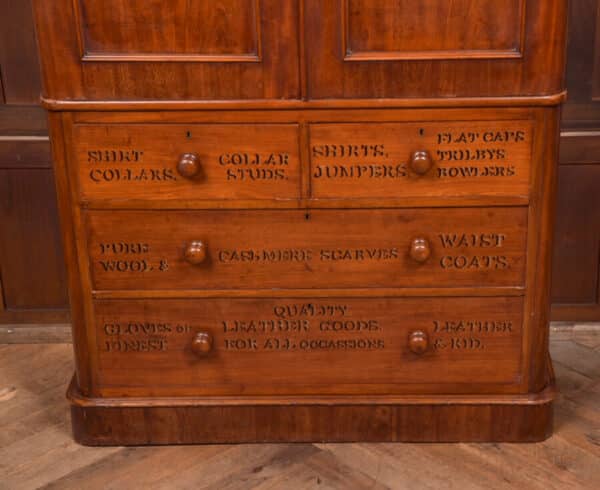 Victorian Mahogany Linen Press / Cupboard SAI2631 Antique Furniture 5