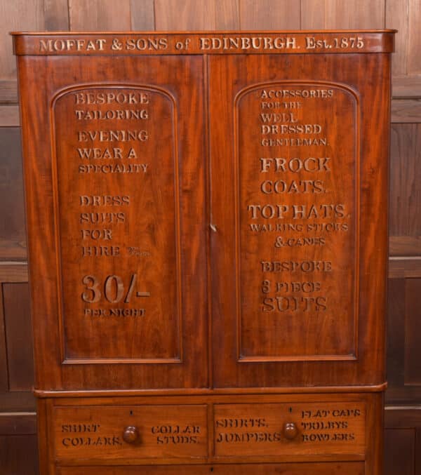Victorian Mahogany Linen Press / Cupboard SAI2631 - Image 4