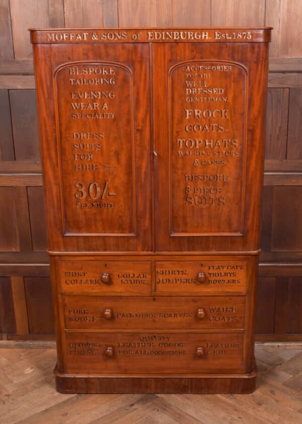 Victorian Mahogany Linen Press / Cupboard SAI2631 Antique Furniture 7