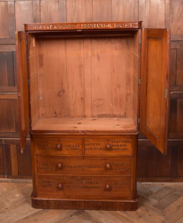 Victorian Mahogany Linen Press / Cupboard SAI2631 - Image 6