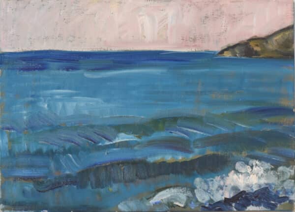 Post-Impressionist Style Seascape - Image 2