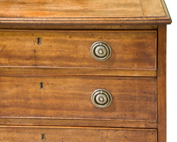 A Pretty Small early 19thCentury Mahogany Chest of Drawers Antique Chest Of Drawers 4