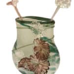 An Isle of Wight glass vase Miscellaneous