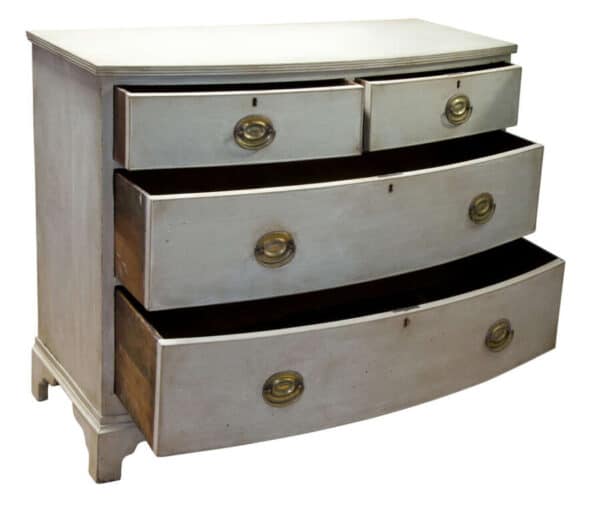 Early Regency painted chest of drawers Antique Chest Of Drawers 4