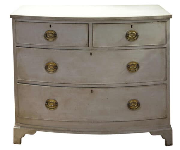 Early Regency painted chest of drawers - Image 7