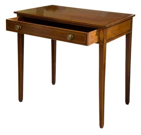 Georgian Mahogany Side Table Antique Desks 4