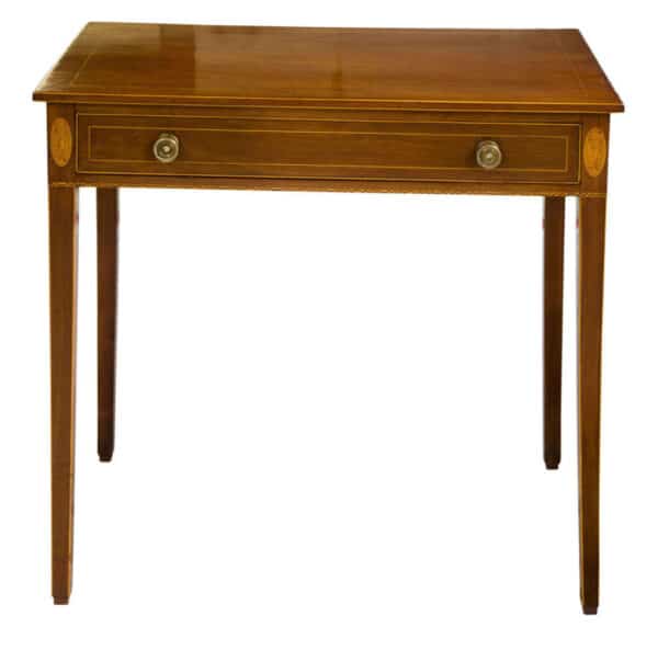 Georgian Mahogany Side Table Antique Desks 9