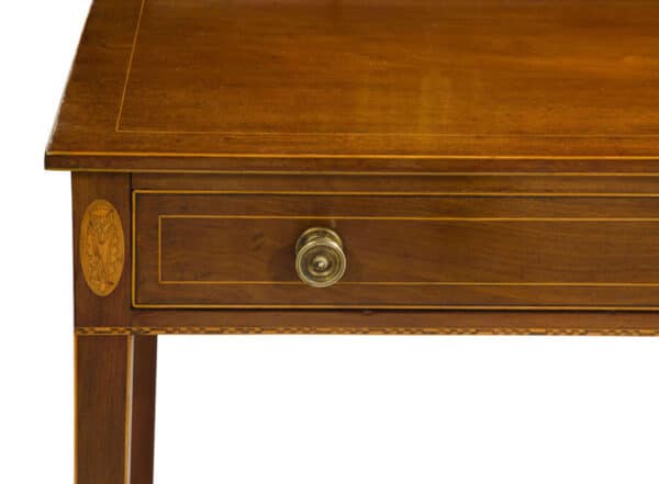 Georgian Mahogany Side Table Antique Desks 6