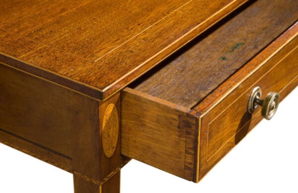 Georgian Mahogany Side Table Antique Desks 5