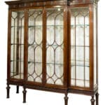 “Gill & Reigate” display case Antique Cabinets