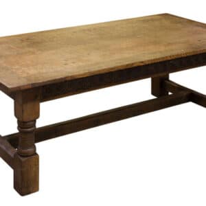 Late 19thc oak Jacobean style coffee table Antique Tables
