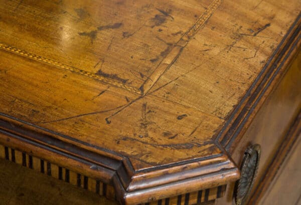 Mahogany and inlaid side cabinet c1810 - Image 2